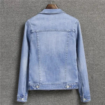 Evane Denim Jacket – Faded Wash Regular Fit