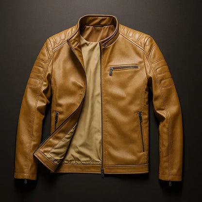 Arctis Premium Leather Zipper Jacket