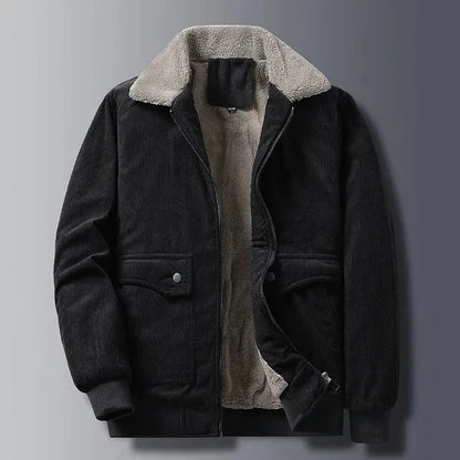 Malvic Corduroy Jacket – Fleece-Lined Organic Cotton